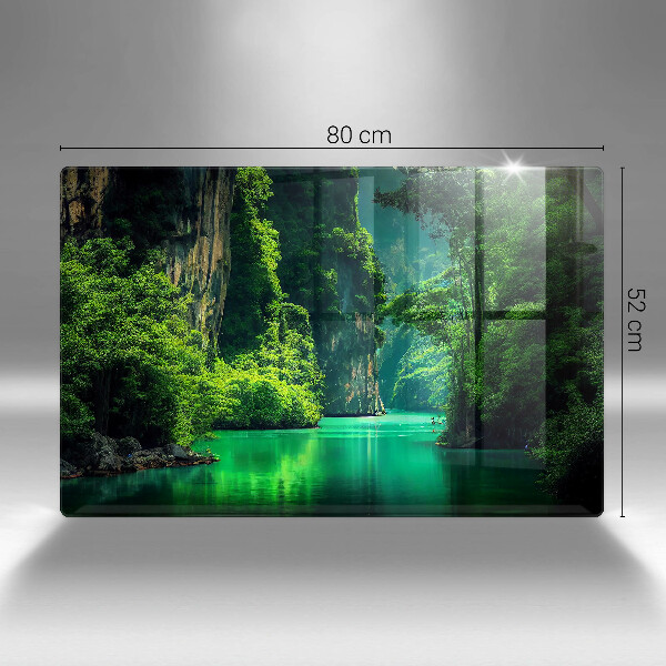 Protector placa inducción Paisaje de laguna