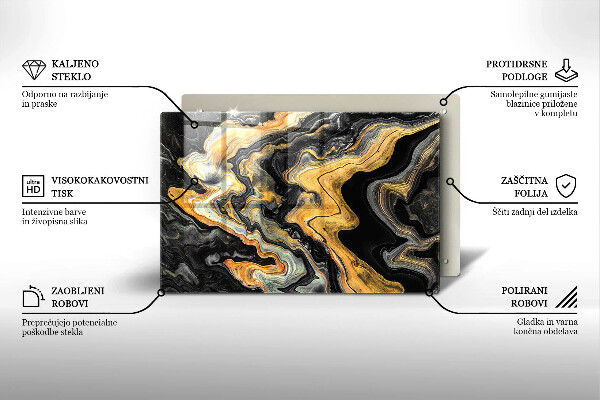 Cubre vitrocerámica Estructura abstracta