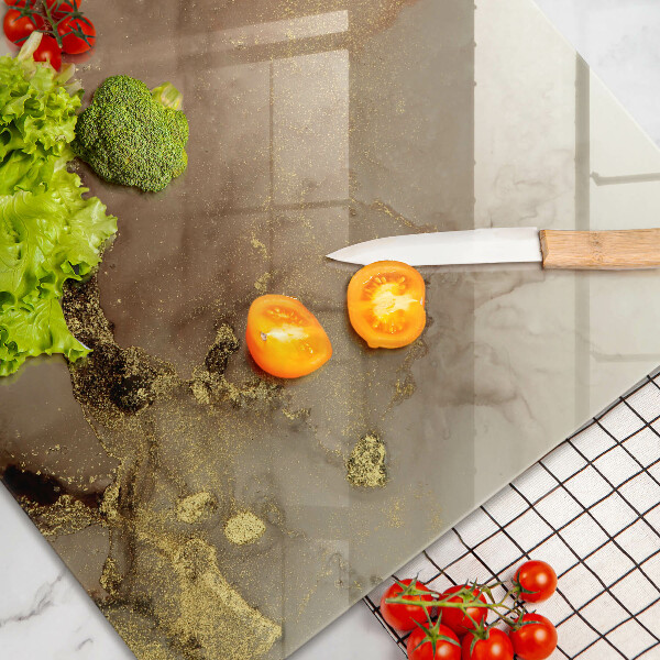 Cubre vitrocerámica Abstracción de oro