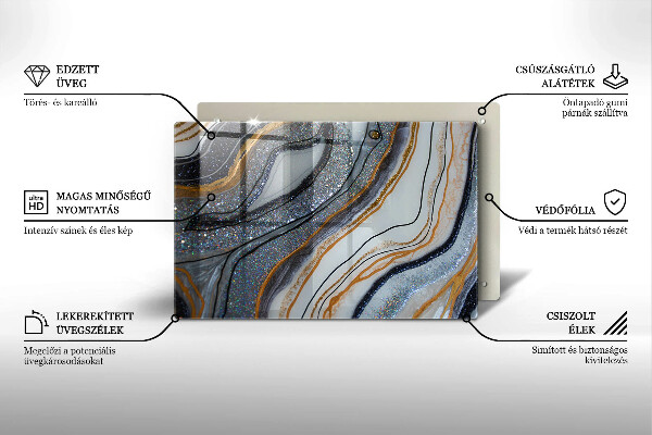 Protector placa inducción Roca con oro