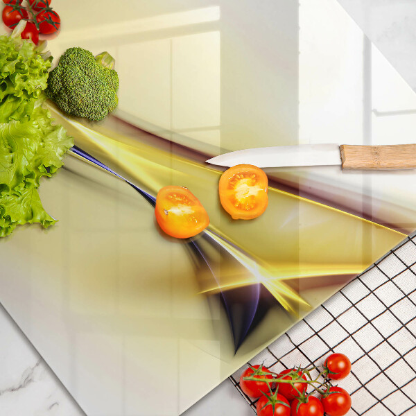 Cubre vitrocerámica Líneas abstractas de luz