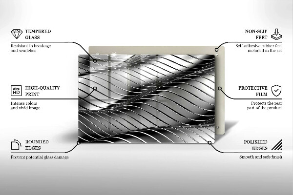 Cubre vitrocerámica Estructura metálica 3d