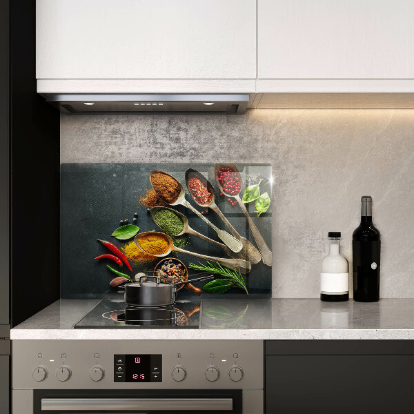 Cubre vitrocerámica Cucharas de cocina de especias