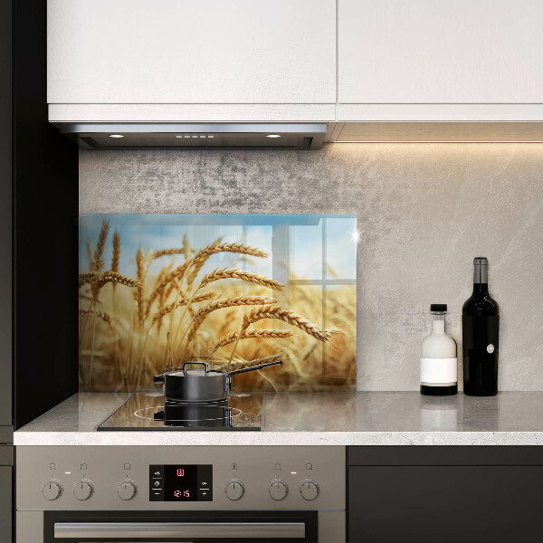 Protector placa inducción Espigas de cereales en el campo