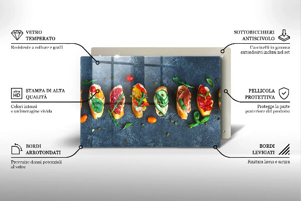 Protector placa inducción Sándwiches coloridos