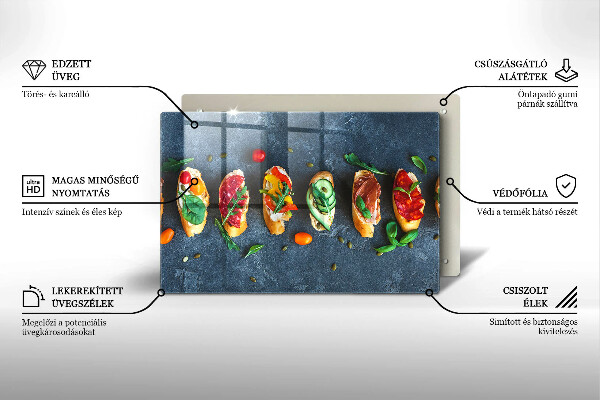 Protector placa inducción Sándwiches coloridos