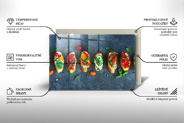Protector placa inducción Sándwiches coloridos