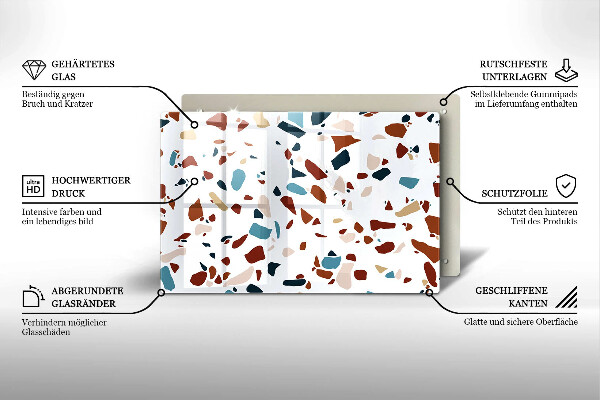 Cubre vitrocerámica Piedra decorativa