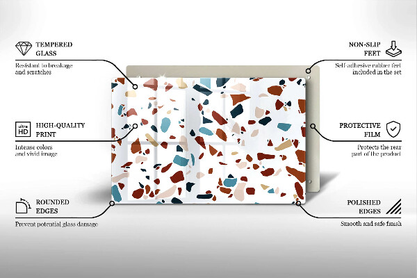 Cubre vitrocerámica Piedra decorativa