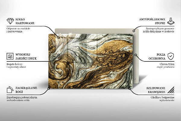 Cubre encimera Rica abstracción