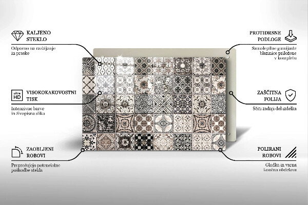 Cubre vitrocerámica Azulejos decorativos