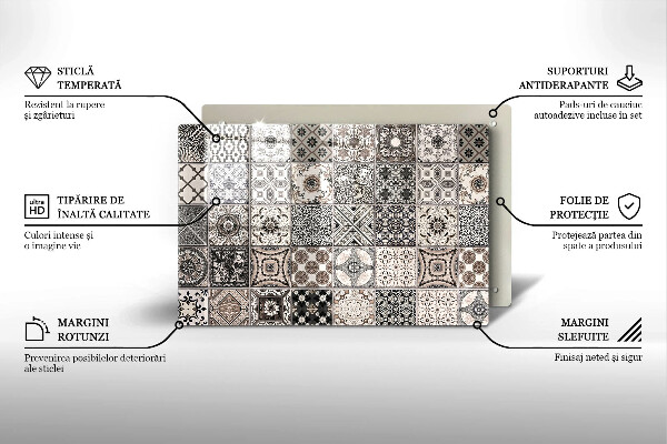 Cubre vitrocerámica Azulejos decorativos