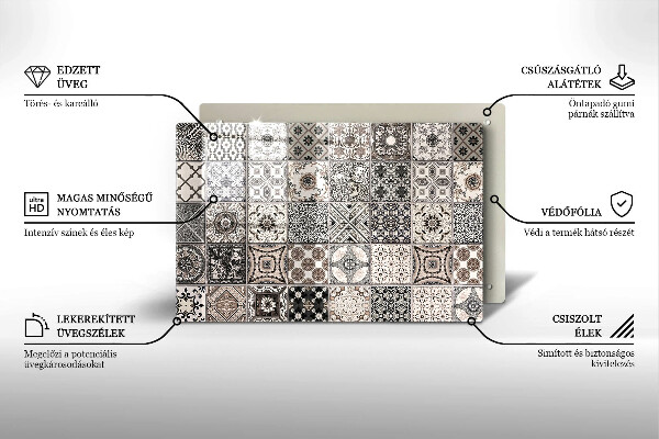 Cubre vitrocerámica Azulejos decorativos