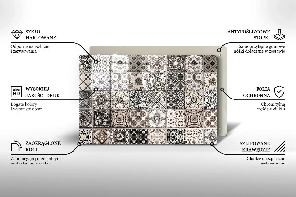 Cubre vitrocerámica Azulejos decorativos