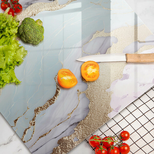 Protector placa inducción Mármol pastel