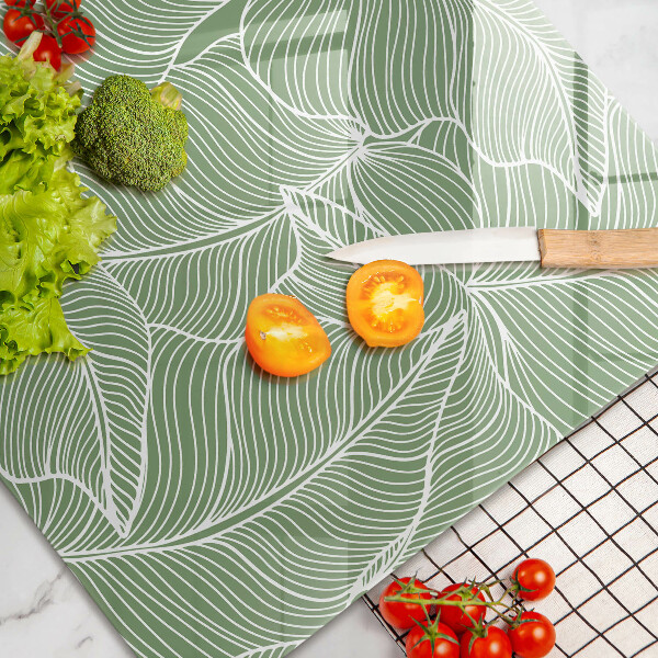 Protector placa inducción Hojas lineales