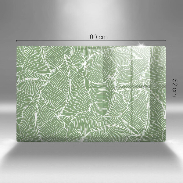 Protector placa inducción Hojas lineales