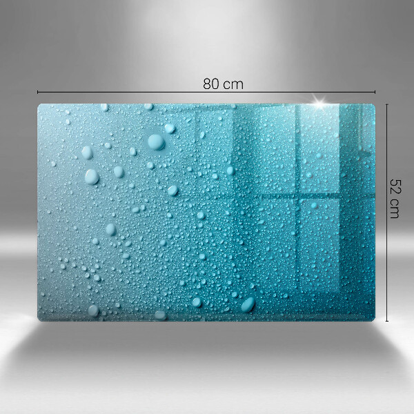 Protector placa inducción Gotas de agua