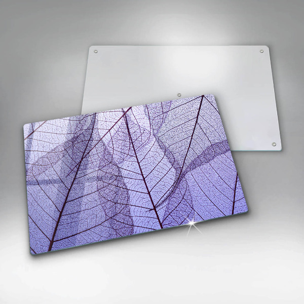 Protector placa inducción Hojas con venas