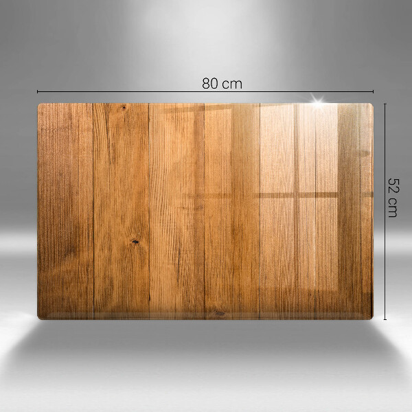 Cubre vitrocerámica Tablones de madera