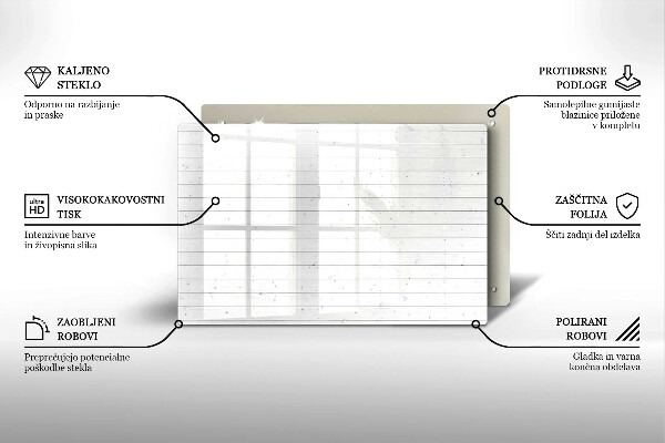 Cubre vitrocerámica Tableros brillantes modernos