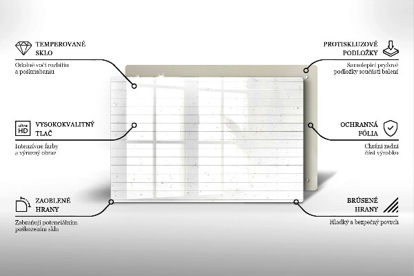 Cubre vitrocerámica Tableros brillantes modernos