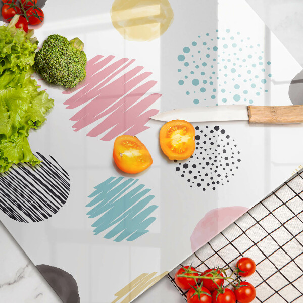 Cubre vitrocerámica Formas pintadas