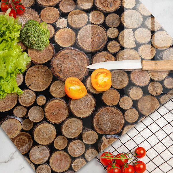 Cubre vitrocerámica Troncos de árboles