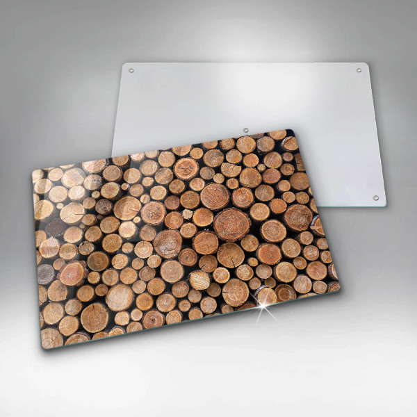Cubre vitrocerámica Troncos de árboles
