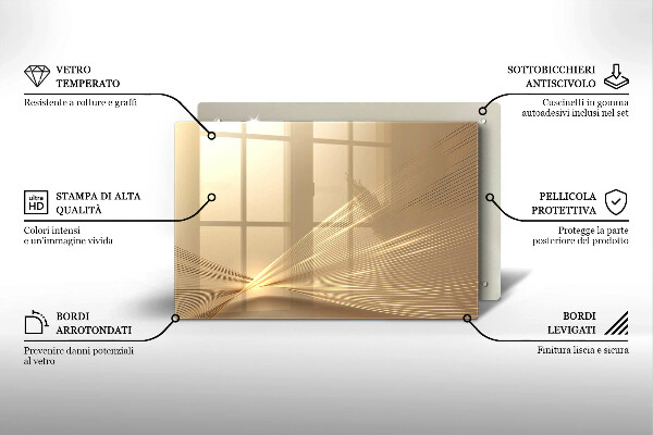 Cubre vitrocerámica Abstracción moderna