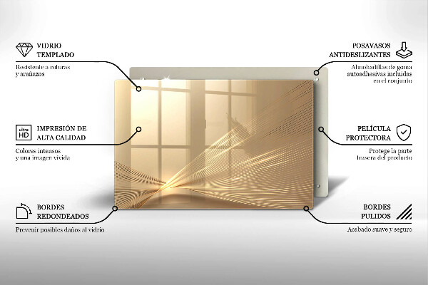 Cubre vitrocerámica Abstracción moderna