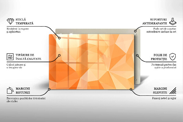 Cubre vitrocerámica Fondo geométrico