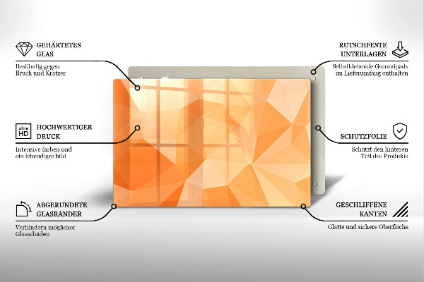 Cubre vitrocerámica Fondo geométrico
