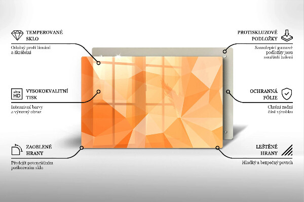 Cubre vitrocerámica Fondo geométrico