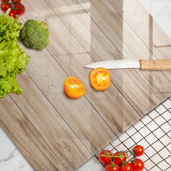 Cubre vitrocerámica Tablones de madera