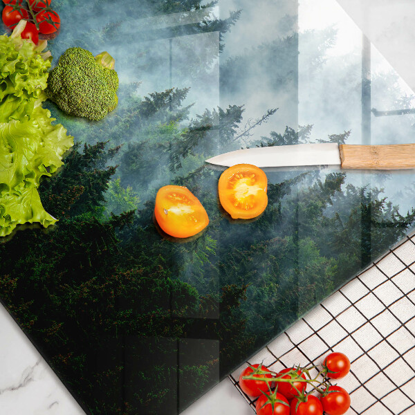 Cubre vitrocerámica Bosque en la niebla