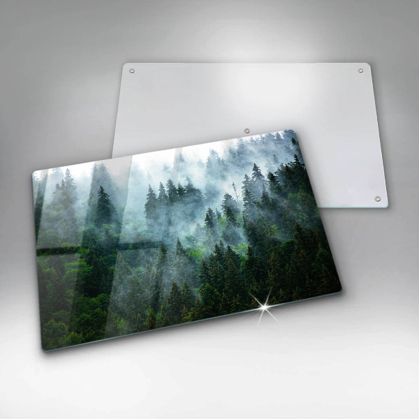 Cubre vitrocerámica Bosque en la niebla