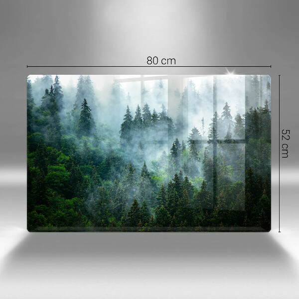 Cubre vitrocerámica Bosque en la niebla