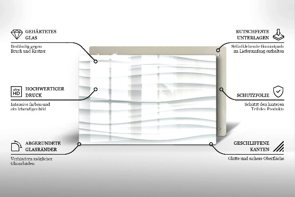 Cubre vitrocerámica Estructura moderna