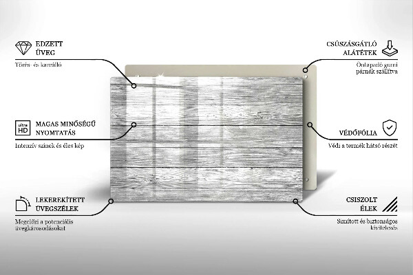 Cubre vitrocerámica Tableros de madera viejos