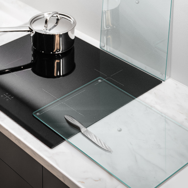Cubre vitrocerámica transparente 2x30x52 cm