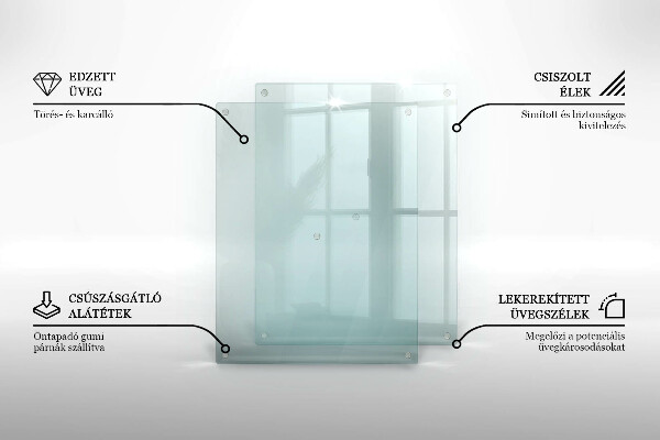 Protector encimera transparente 2x40x52 cm