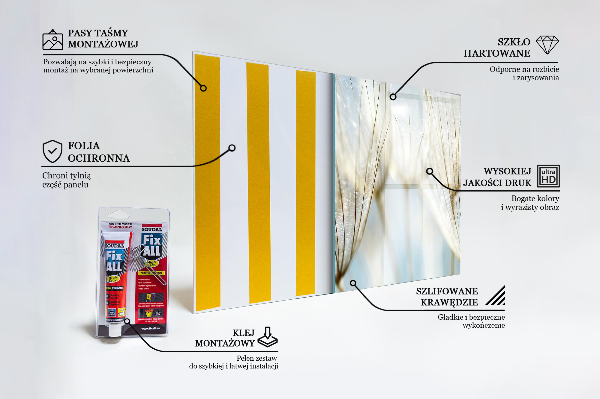 Paneles de pared Diente de león diente de león en el viento
