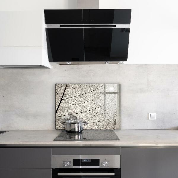 Paneles de pared Textura de hoja sepia