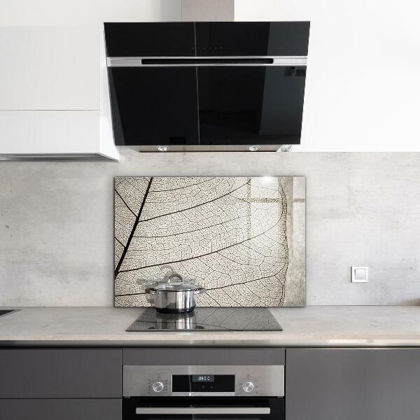 Paneles de pared Textura de hoja sepia