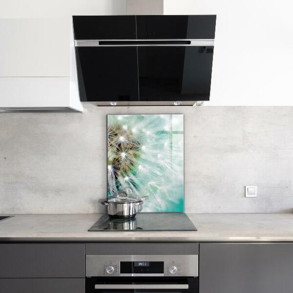 Paneles de pared Diente de león en la planta eólica