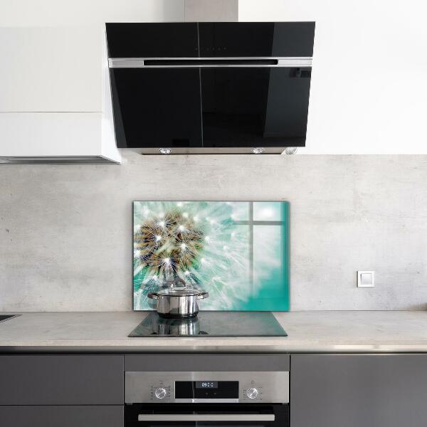 Paneles de pared Diente de león en la planta eólica