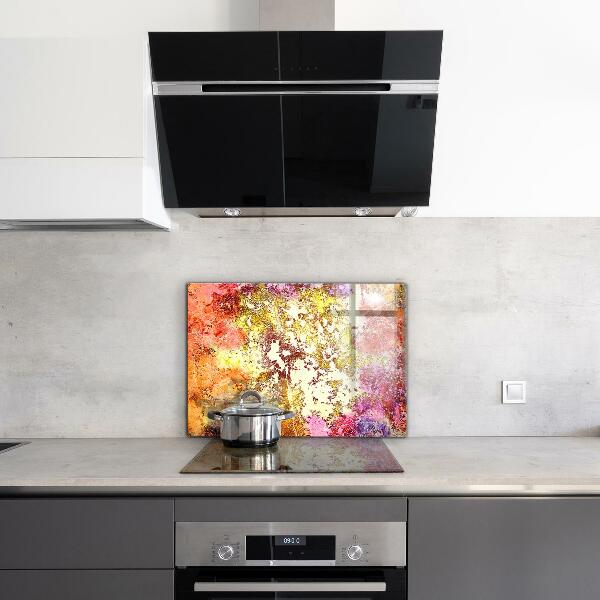 Paneles de pared Abstracción naranja