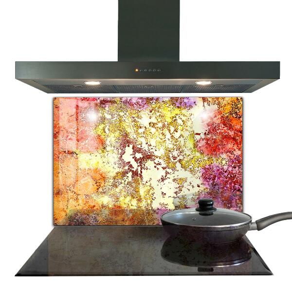 Paneles de pared Abstracción naranja