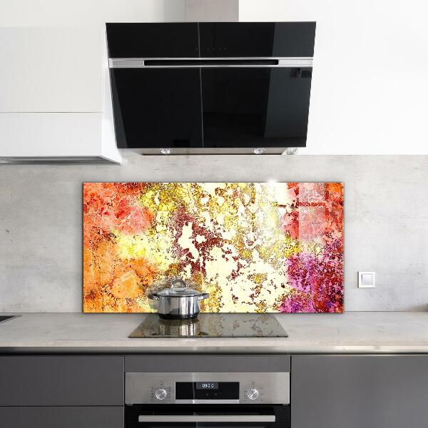 Paneles de pared Abstracción naranja